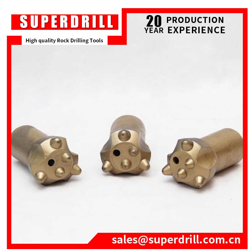 R32 R38 T45 T51 hard rock drilling thread button drill bits