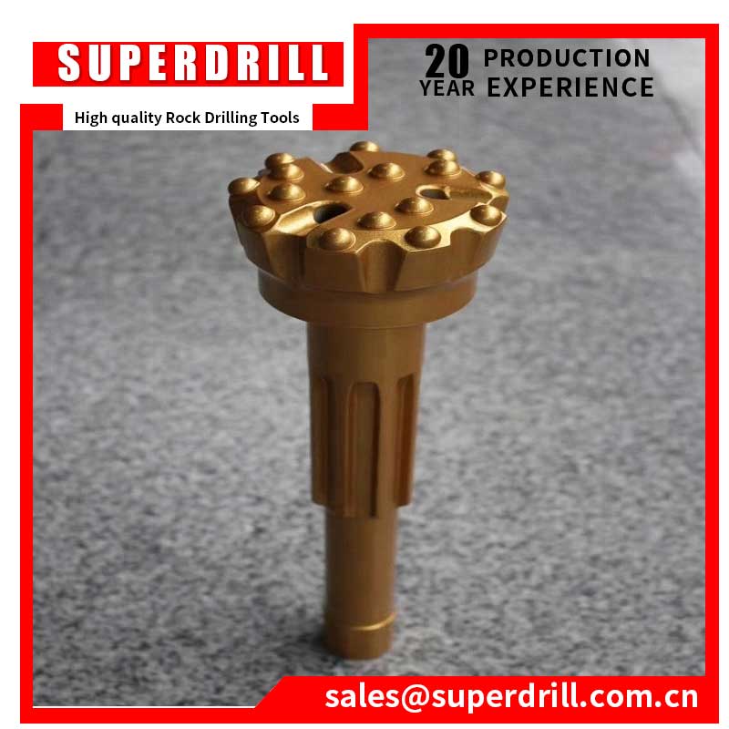Drill Spare Parts Top Hammer Drop Center Face Thread Button T45 Rock Drill Jack Hammer Bit