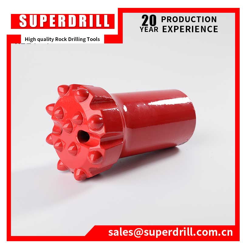 Rock Drilling Tools T45 Tungsten Carbide Threaded RC Rectractable Button Drill Bit For Stone Mining Marble