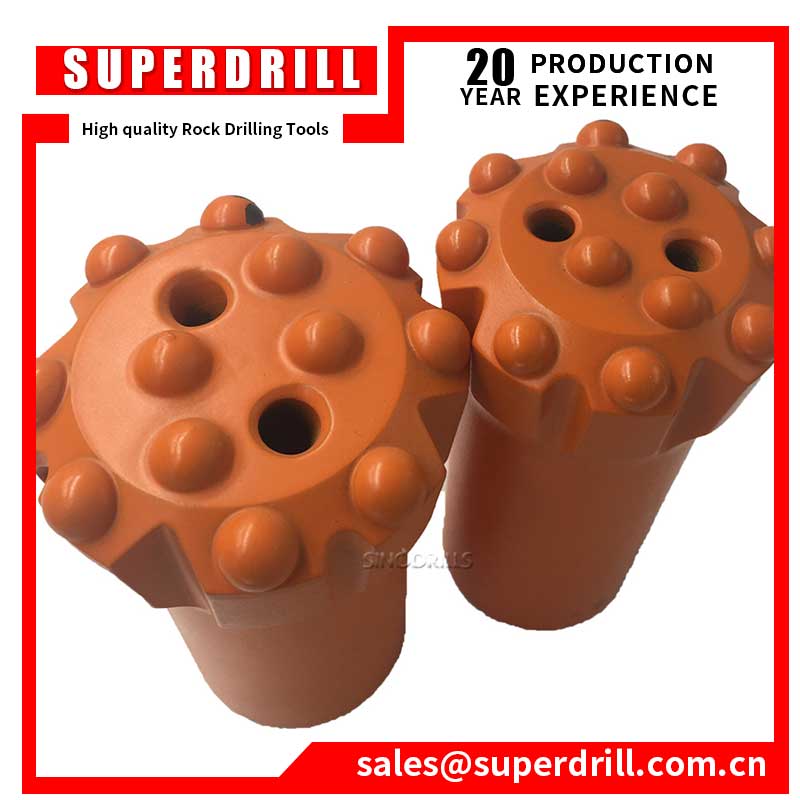 high quality T45 89mm Spherical drill button bit for basalt rock