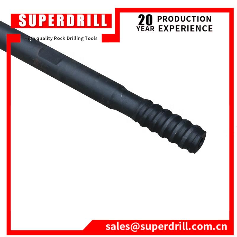 T38 Round 39 Thread Drifting Bench And Tunneling Extension Drill Rod