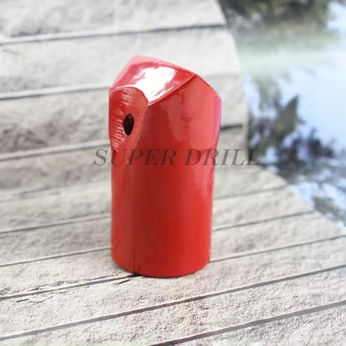 34mm 7 tapered carbide chisel drill bit for mine drilling