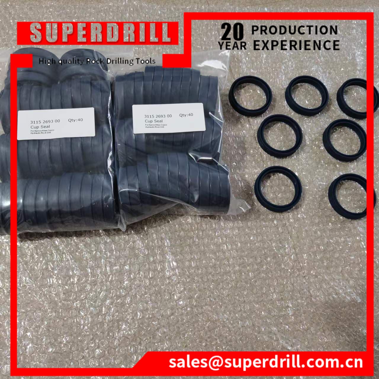 3115269300/cup Seal/drilling Rig Accessories