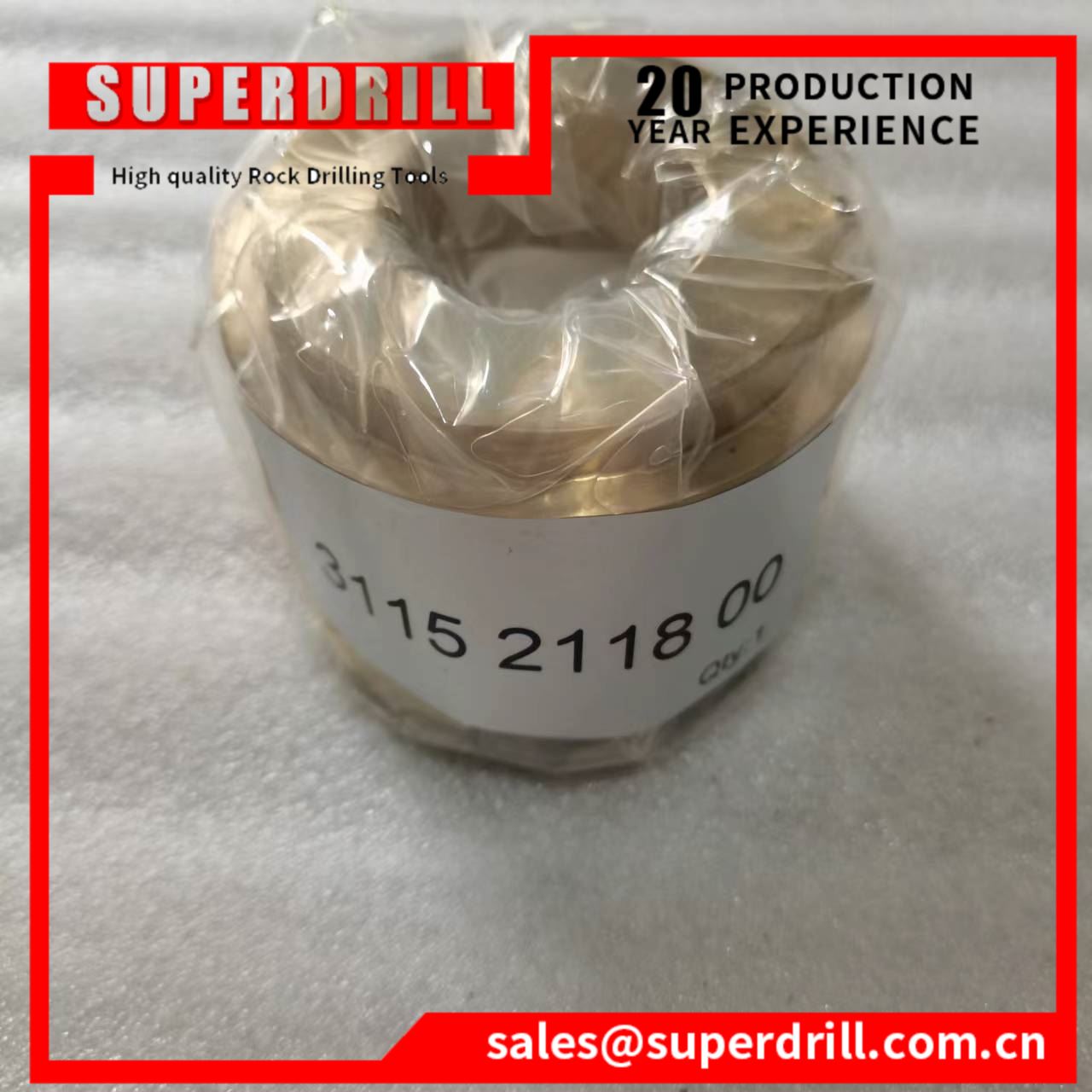 3115211800/drill Tail Copper Sleeve/drilling Rig Accessories