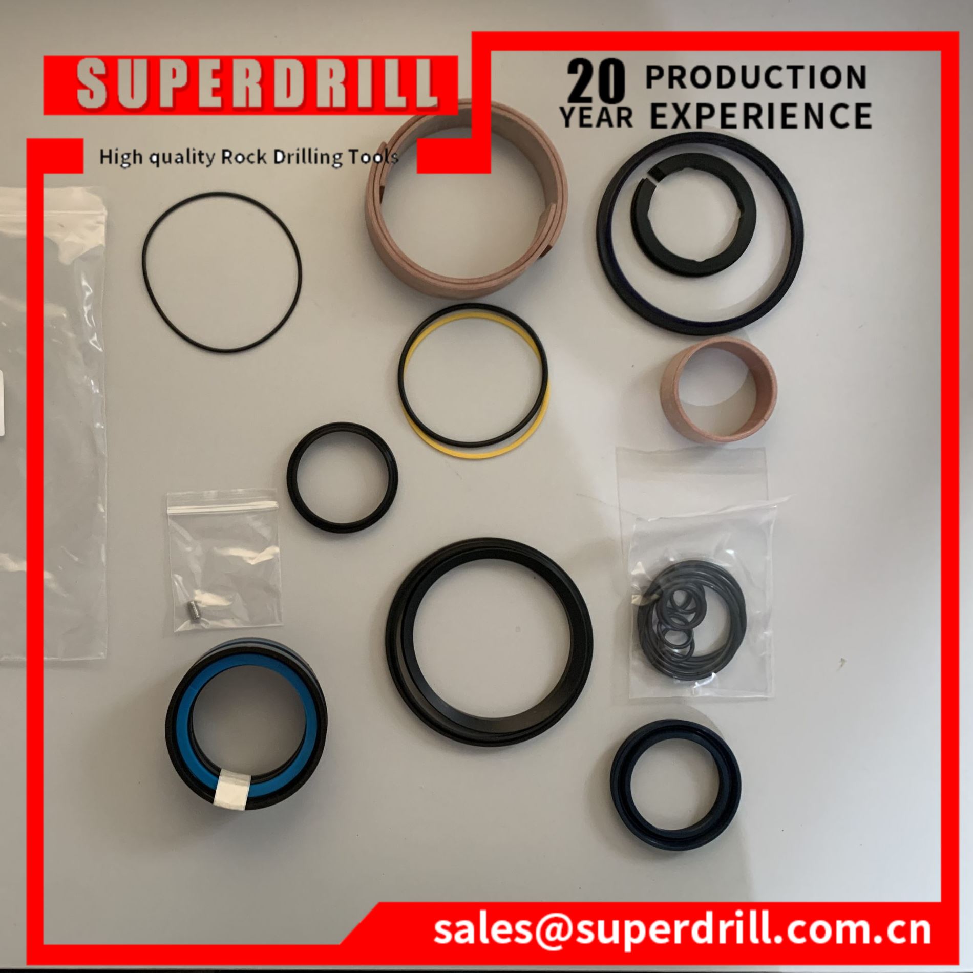 3222326391/cylinder Seal Repair Kit/ Roc L6 L8/drilling Rig Parts