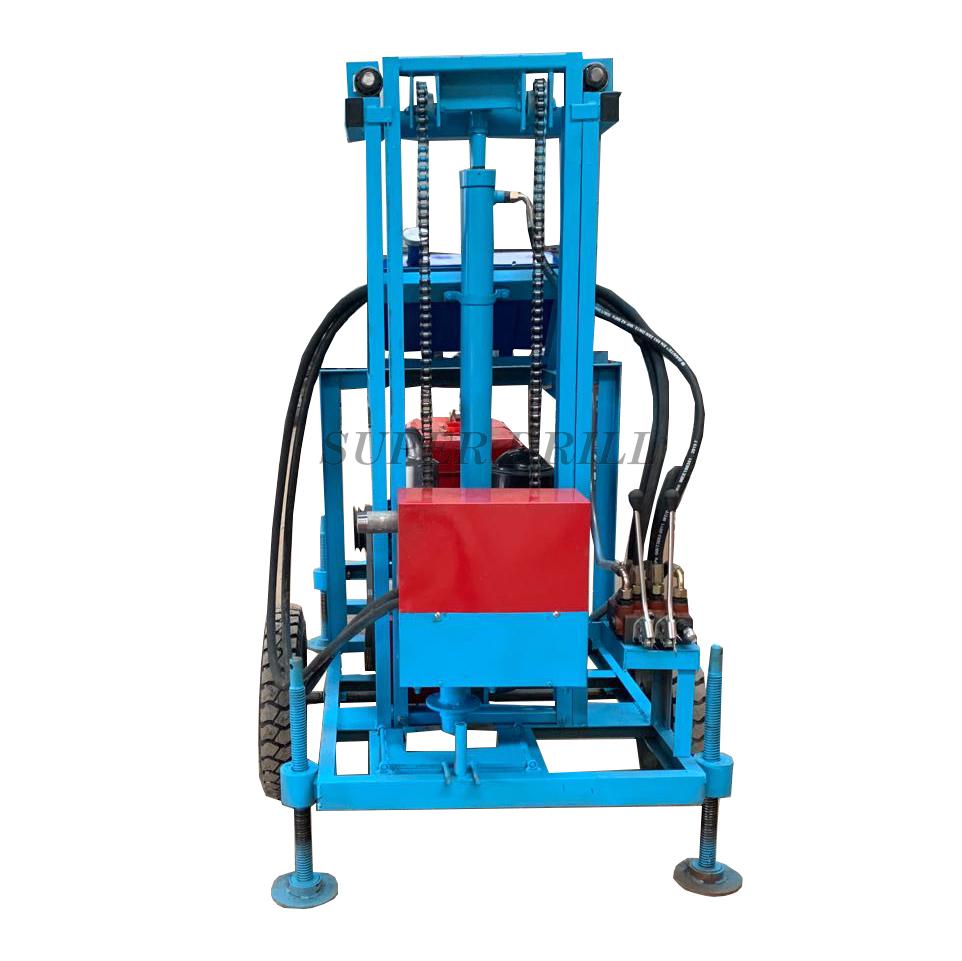  Diesel Gasoline Deep Water Well Drilling Rig Machine 