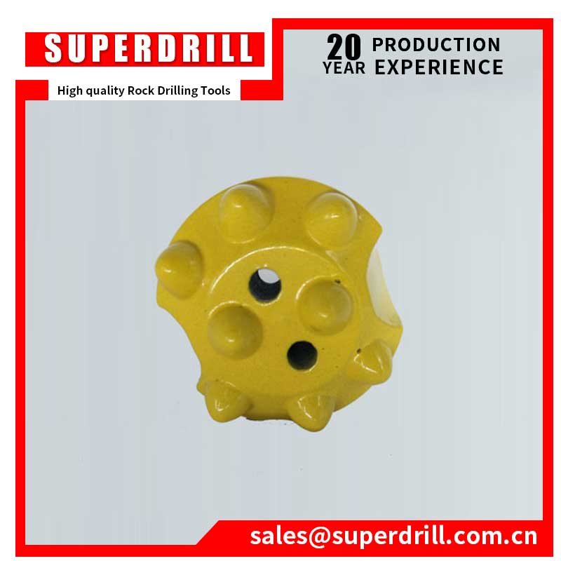 High Quality Taper rock drill 38mm 7 button bits