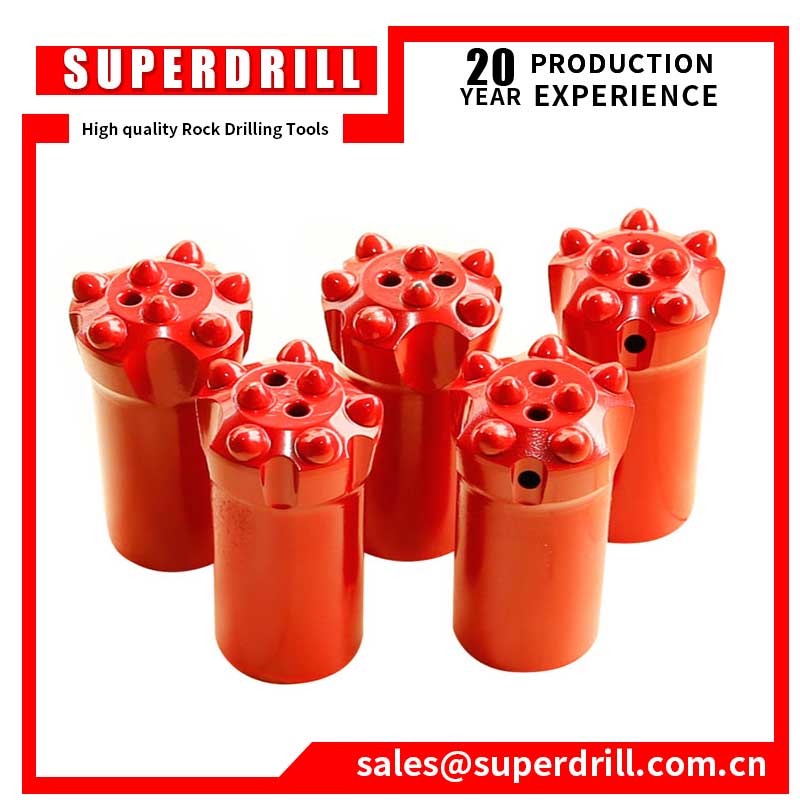 32mm and 34mm Tungsten Carbide Taper Drill Button Bit for Stone Quarrying