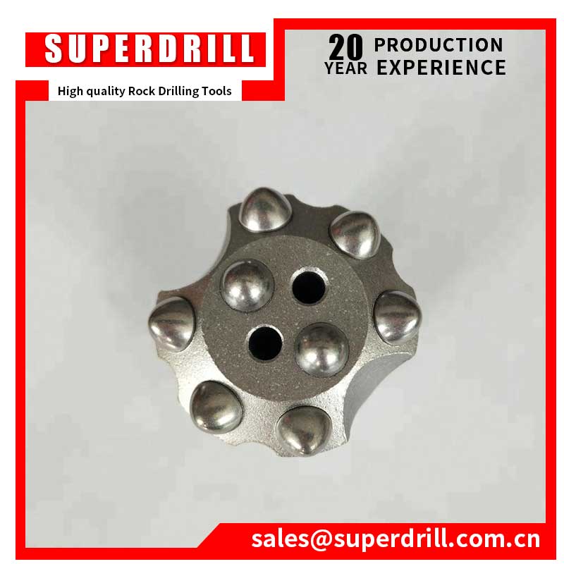 34 mm 8 button 12 or 7 degree taper button bits high quality bits core drill bit