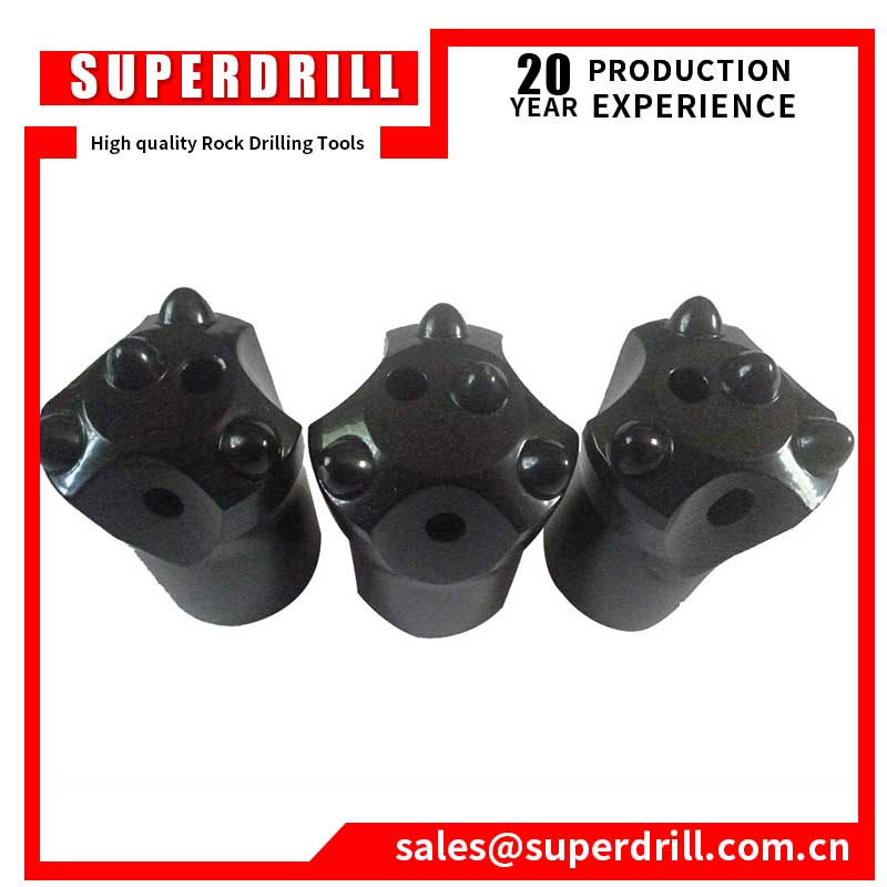 Rock Drilling Machine Spare Parts Shank Bit Tapered Button Drill Bits For Rock Drill