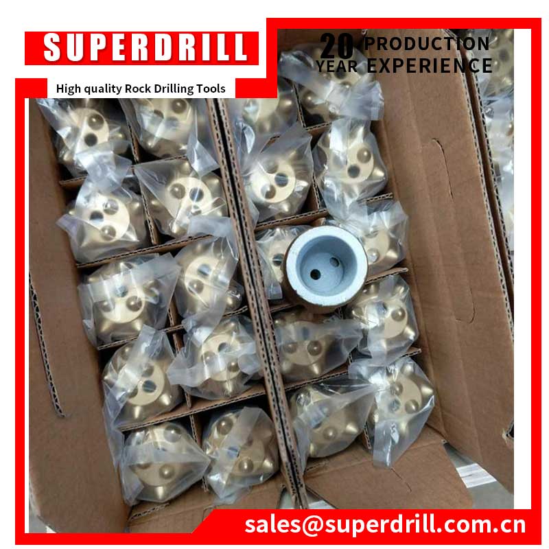 Atlas Copco 11 Degree Alloy Rock 36 mm Taper Drill 7 Button Bits 8 Button