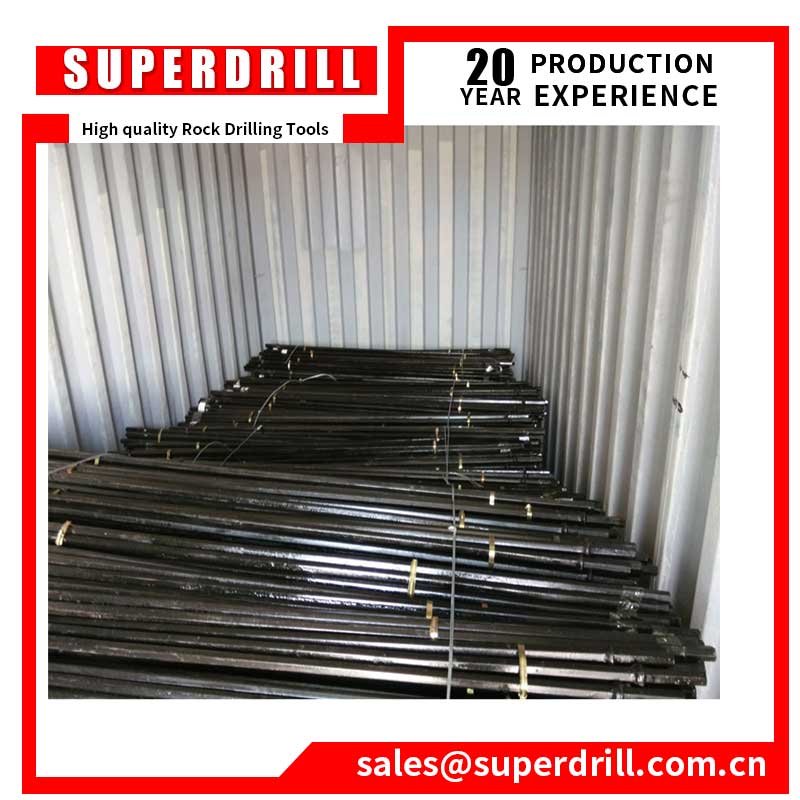 7 degree rock drill mining tapered drill rod