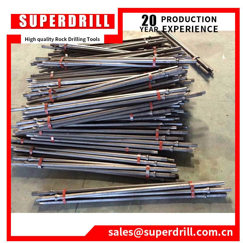 h19 h22 h25 taper drill rods for taper button bits