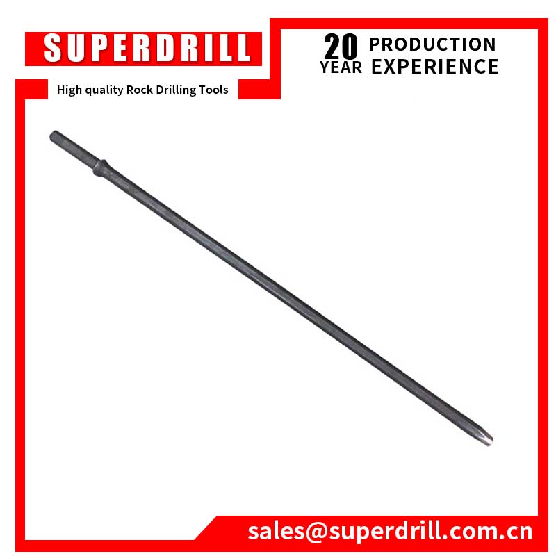 hydraulic rock breakers integral drill taper rod