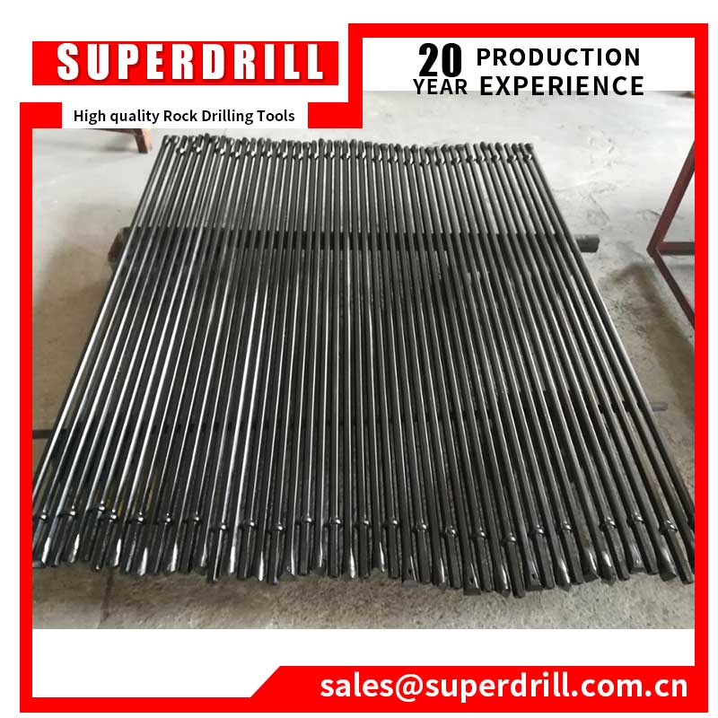 New high quality altas copco hex 22 Integral drill rod with 108mm shank