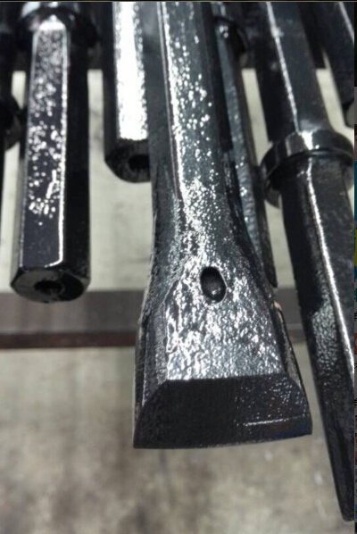 Hex22 Rock Drilling Tool Hardness Integral Drill Rod