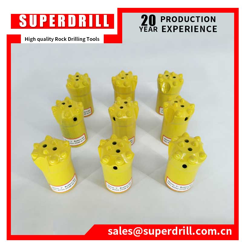 R32 41mm Thread carbide rod digging button bit