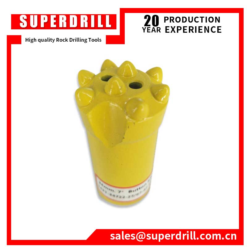 T38 Thread Button Bits for top hammer drilling