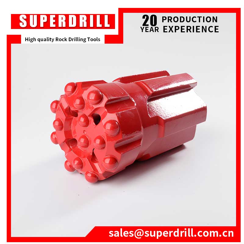  Retractable Rock Drill T38 Thread Button Bits 64mm