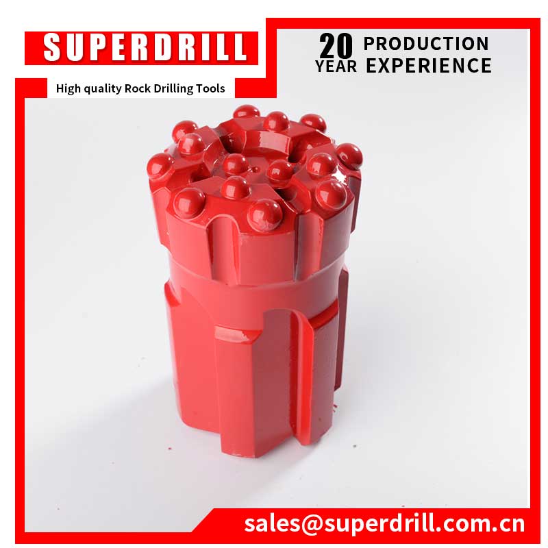 76mm T38 T45 Mining Rock Drilling Threaded Button Bit