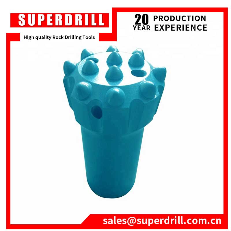 76mm T38 high quality thread button bit for rock drill in China