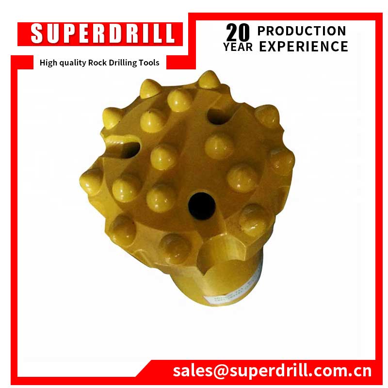 t38 t51 thread button rock drill bit 76mm 102mm