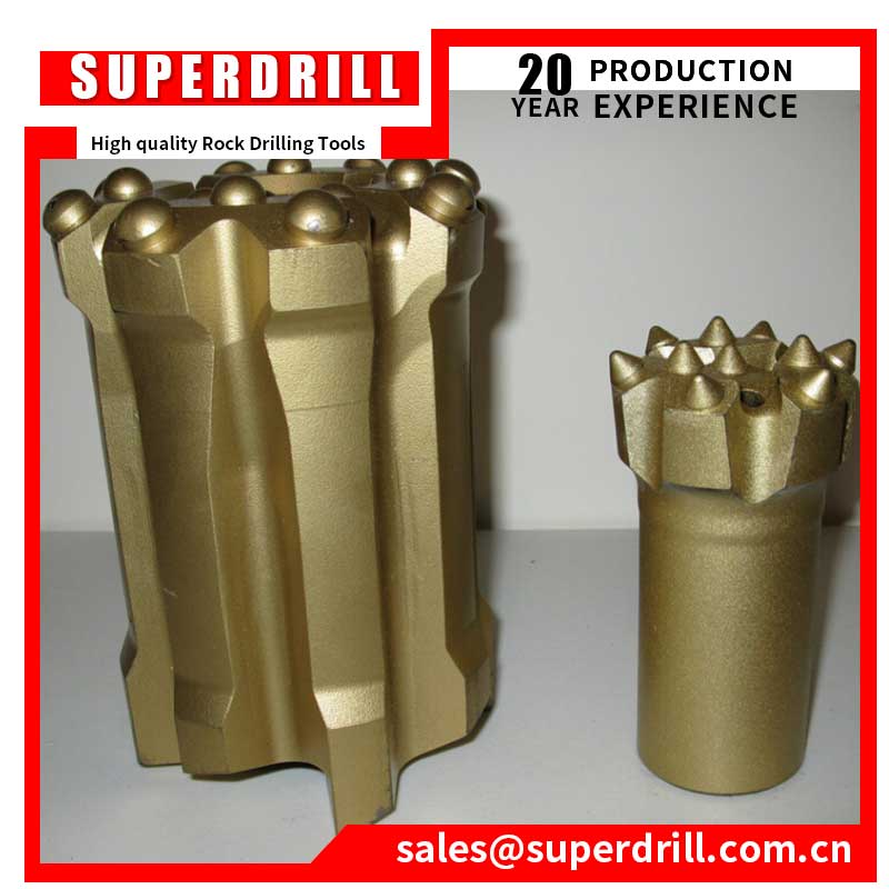 3 Inch Threaded Button Rock Drill Bits for Pneumatic Rock Drilling