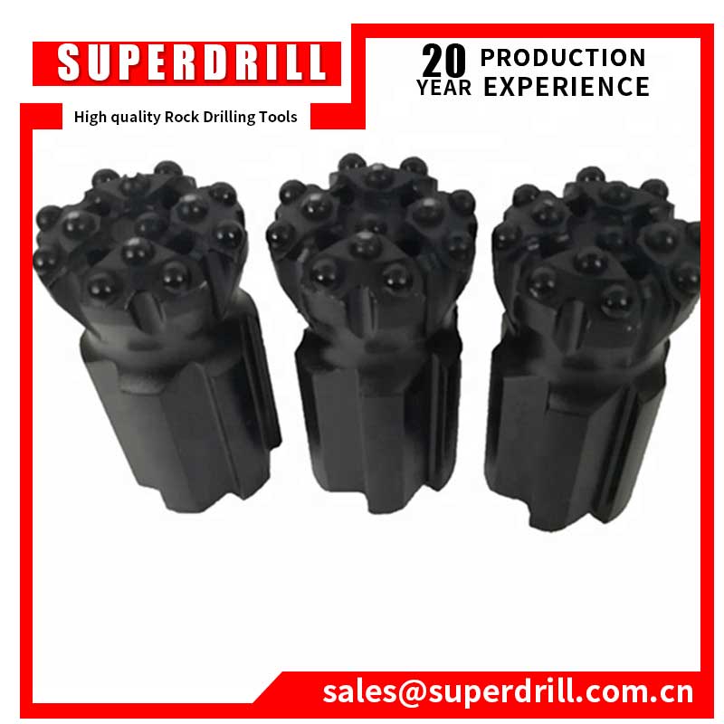 T51 Tungsten Carbide Retractable thread button Rock drill Bits