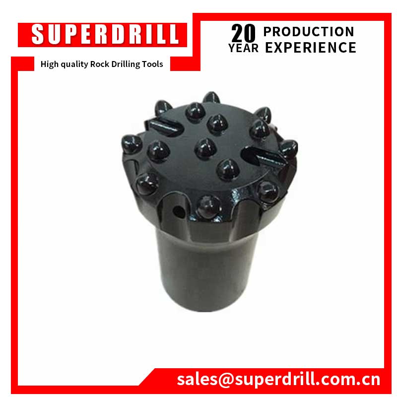 T51 102mm Thread Button Bits with Dome Button Tips