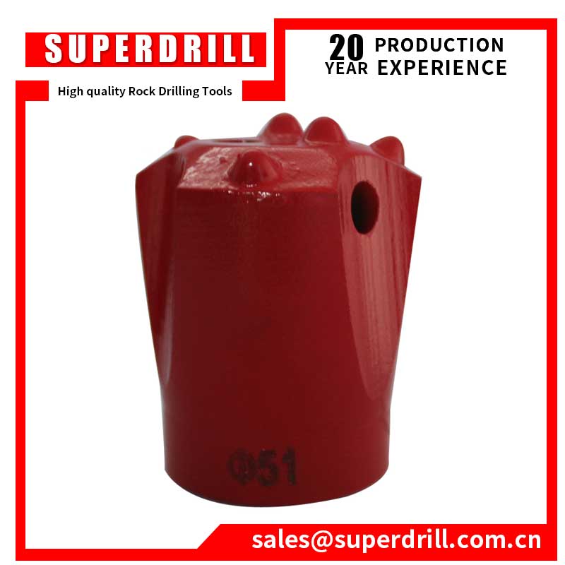 152 mm T51 button bit mining thread rock drill bit for drilling