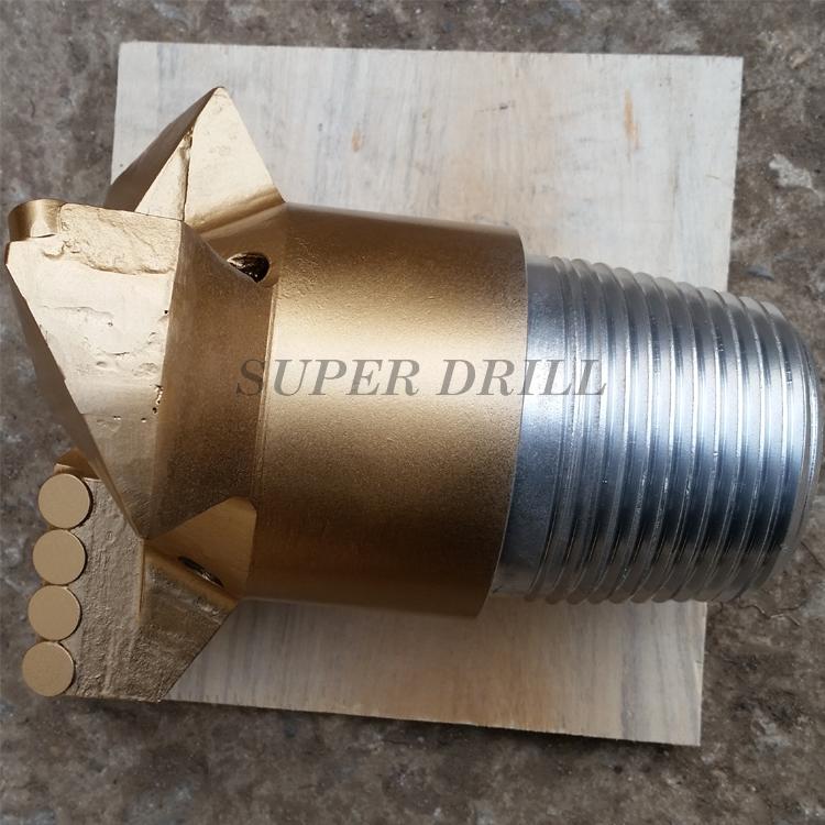 3 Blades Steel Body PDC Drag Bit 