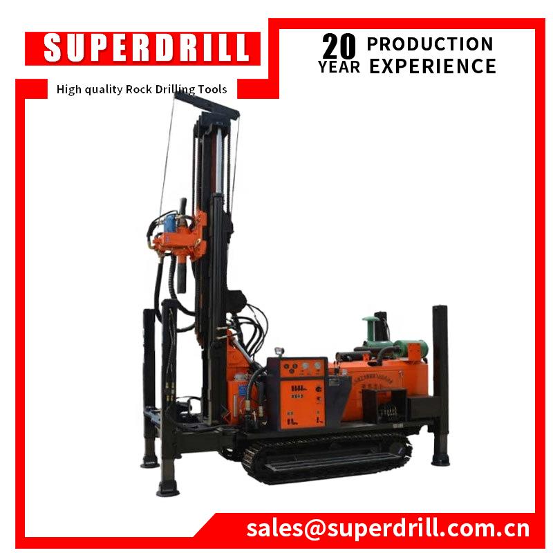 250m Drilling Depth Borehole Dth Water Well Drilling Rig 