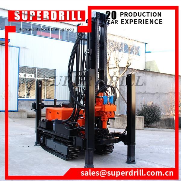 250m Drilling Depth Borehole Dth Water Well Drilling Rig 