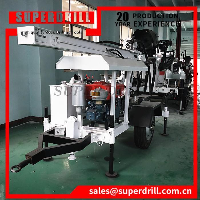 100m  Water Well Drill Rig Drilling Machine 