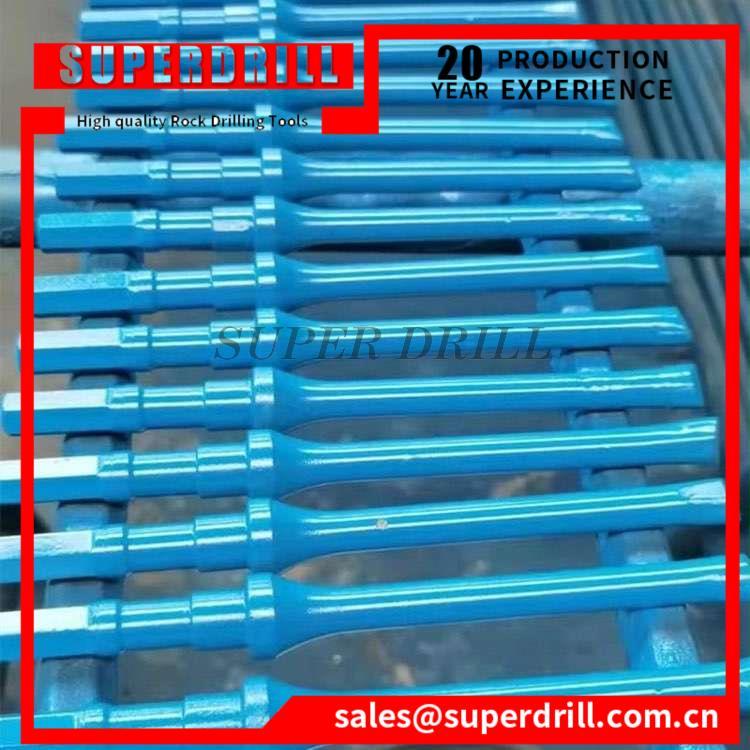 Hex15 Integral Drill Rod For Y6/Y8