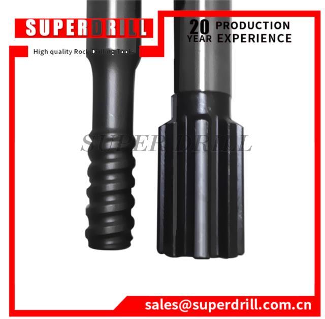 Rock Drill Striking Bars T45 Shank Adapter For Extension Rod