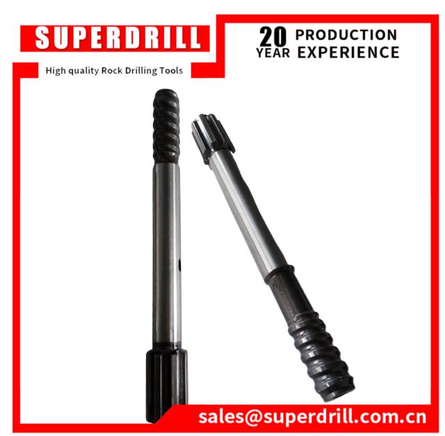 Rock Drill Striking Bars T45 Shank Adapter For Extension Rod