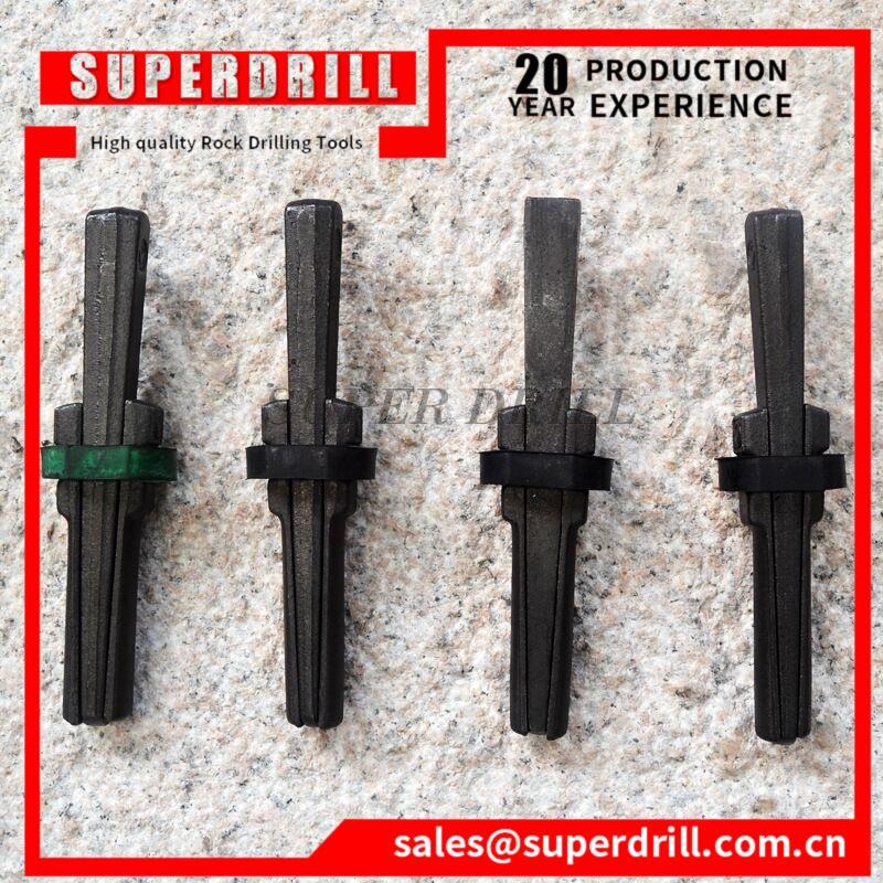 Stone Splitting Wedges Shims Feather Rock Splitter For Breaking Rock