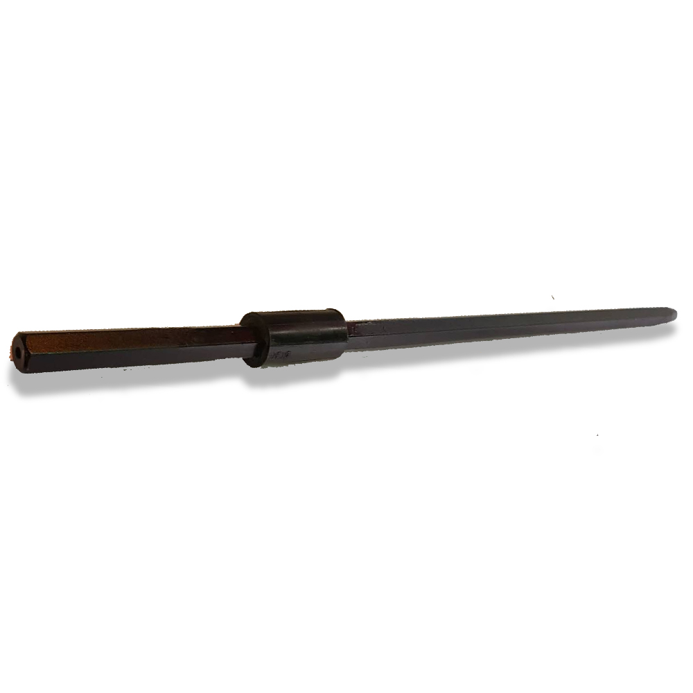  Tapered Drill Rod with Rubber Collar Sleeve