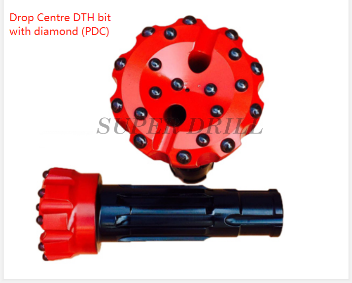 DTH BITS WITH DIAMOND BUTTON BITS 360