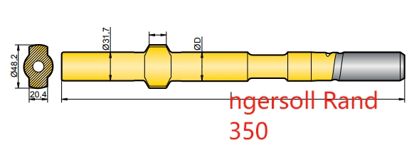 Ingersoll Rand 350 Shank Adapter