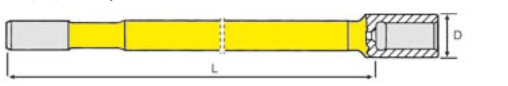 SUPERDRILL T38 Speedrod – Replacement for Atlas Copco 90515312 